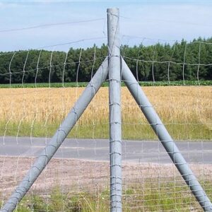 Gerecycleerde KS afrasteringspaal ,