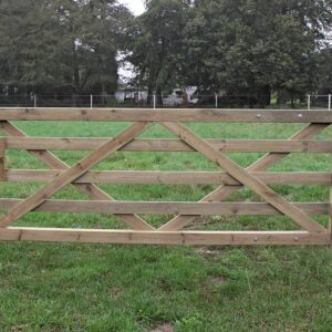 Barrière en bois Sussex
