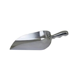 Aluminium voerschep, 1200 ml