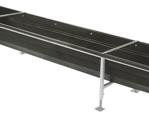 Auge PE à bovins, standard 4 m x 0,85 m (4 pieds)