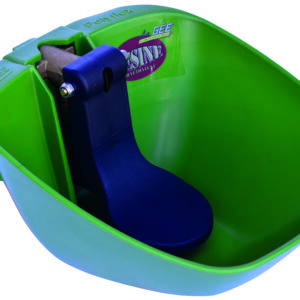 Drinkbak POLYFLEX met horizontale plaat