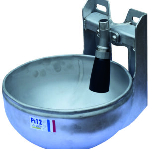 Drinkbak PI 12 INOX op buis
