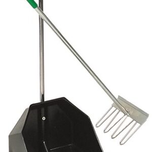 Schop en hark, mestschraper