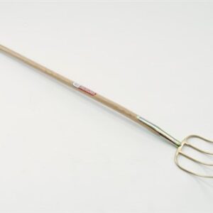 Strooivork, met 4 tanden, met handvat