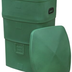 Vat met dedeksel 200L