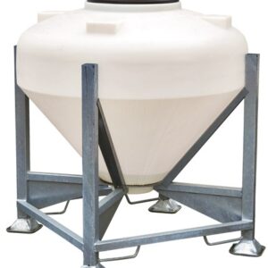 Silo 500 L monobloc sur châssis