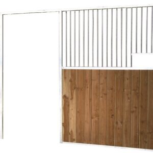 Façade de box sans porte Douglas lg 3m