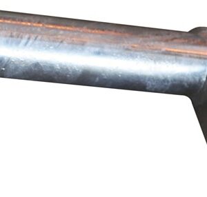 Embout à platine en «L» intérieur poteau longueur total