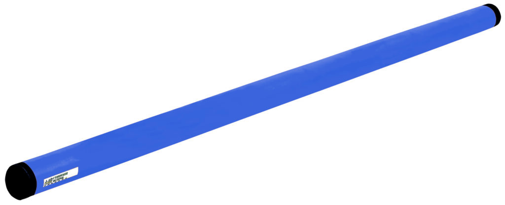 Barre d'obstacle 4 m Bleu