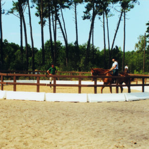 Rond de longe ou d’entraînement Ø 15 m (24 modules droits)