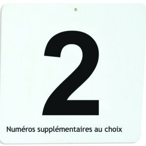 Extra cijfers voor mensport naar keuze wit