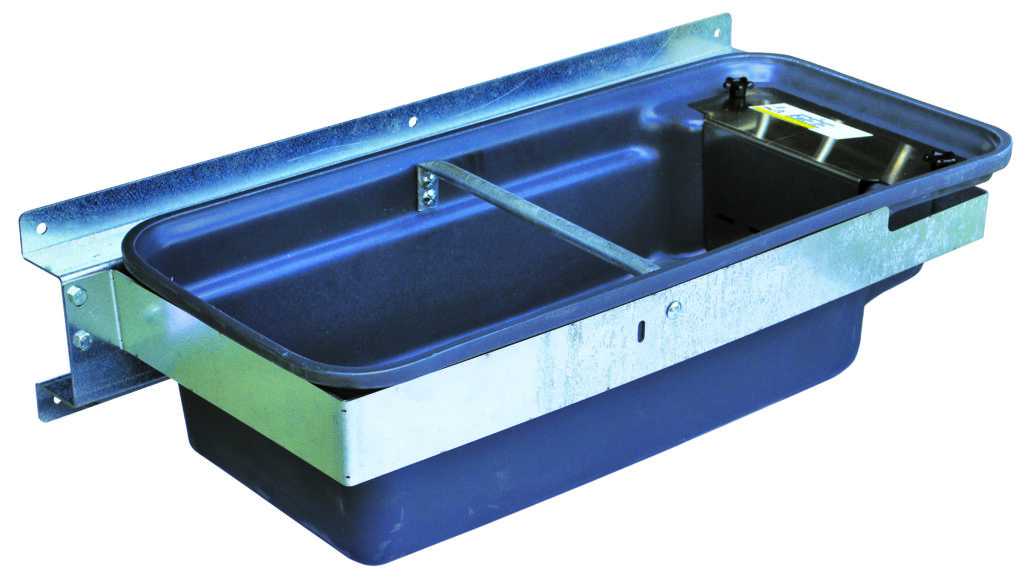 Drinkbak POLYBAC M 75M met steun