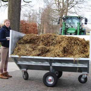 Mestkar met grote capaciteit 240cm B