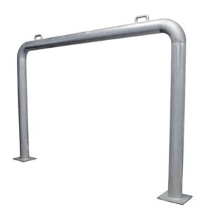 Aanbindbeugel uit ronde buis Ø102 mm,