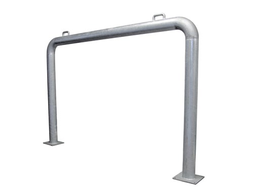 Aanbindbeugel uit ronde buis Ø102 mm,