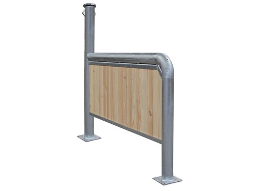 Cloison pour baie de lavage