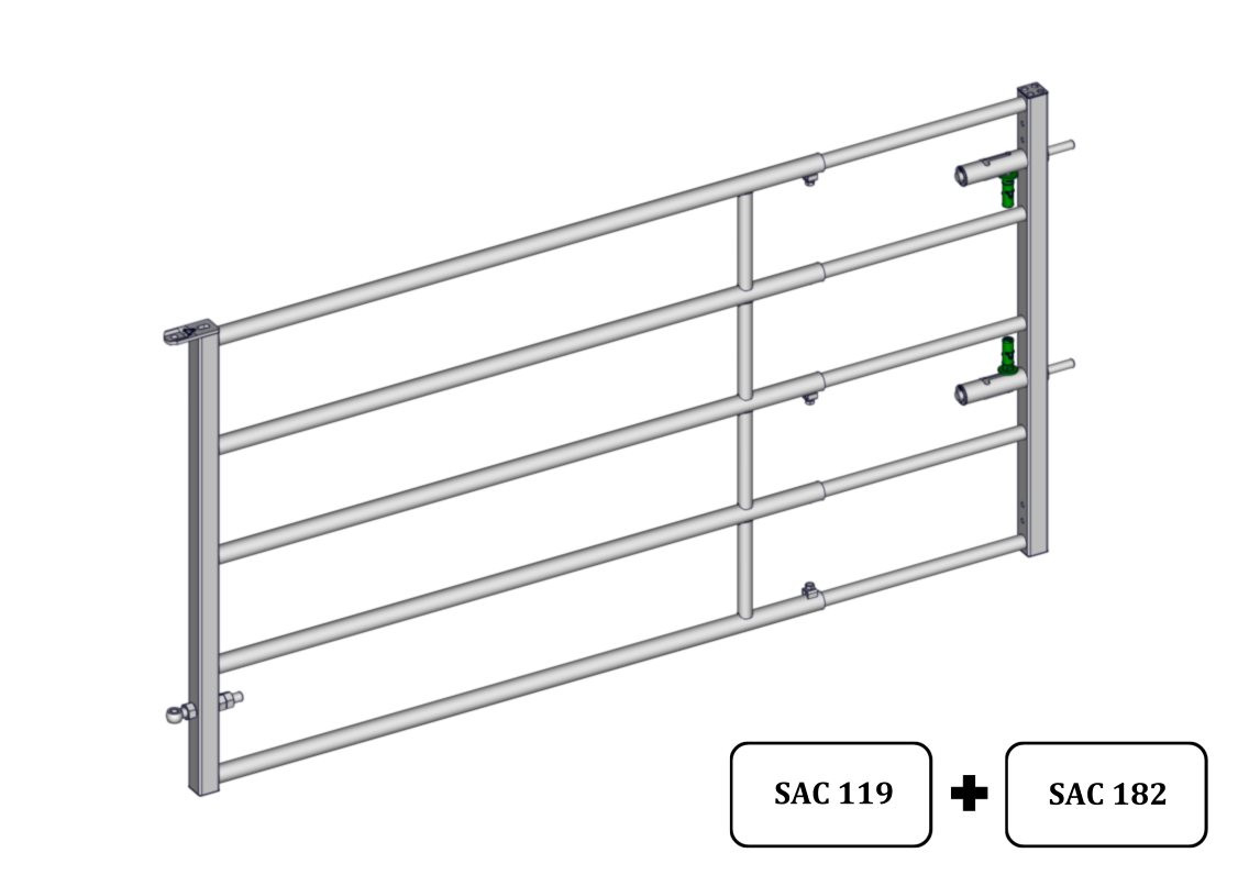 BARRIÈRES D'HERBAGE AUTOLOCK