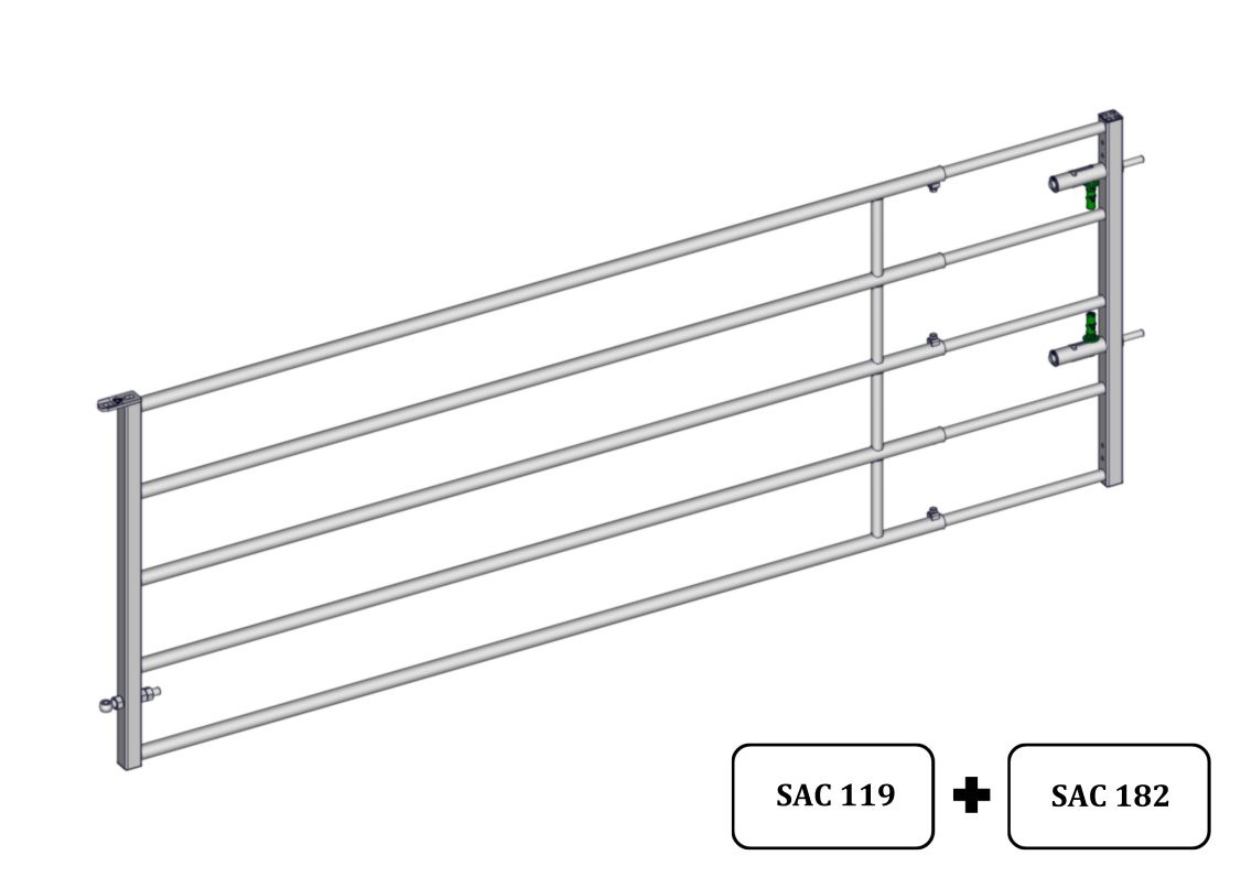 BARRIÈRES D'HERBAGE AUTOLOCK – Image 2