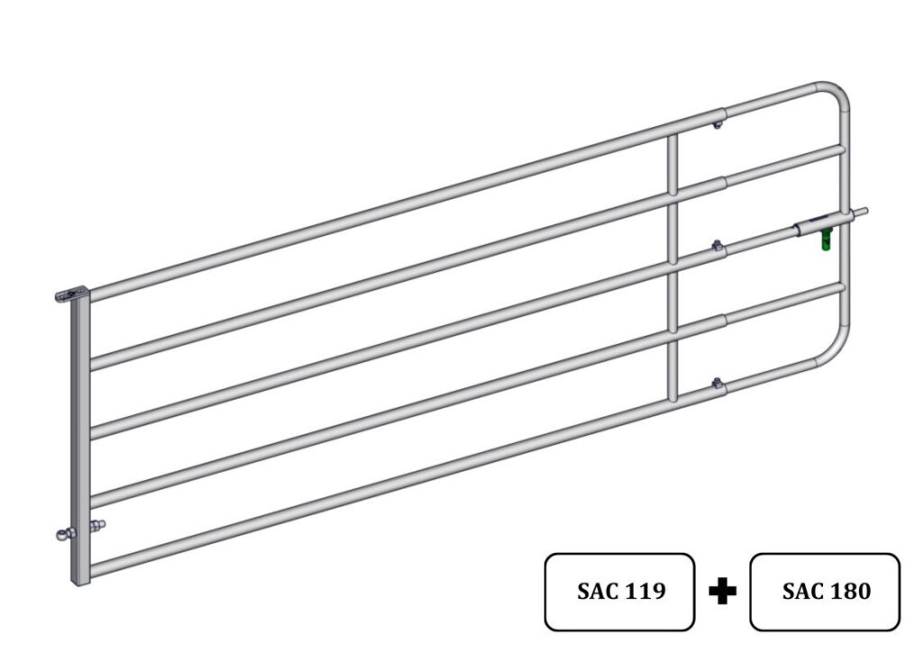 BARRIÈRE D'HERBAGE ECO AUTOLOCK – 3/4 M