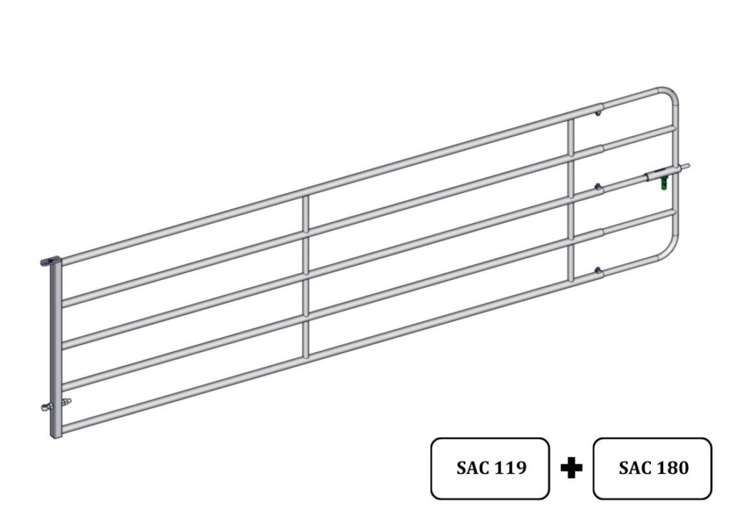 BARRIÈRE D'HERBAGE ECO AUTOLOCK – 4/5 M