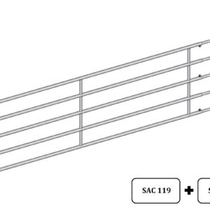 BARRIÈRE D'HERBAGE ECO AUTOLOCK – 4/5 M