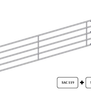 BARRIÈRE D'HERBAGE ECO AUTOLOCK – 5/6 M