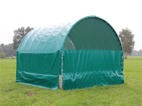 Bâche arrière pour abri de pré 6 m