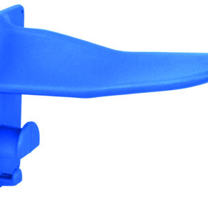 Porte-selle plus turquoise avec porte-brides en résine