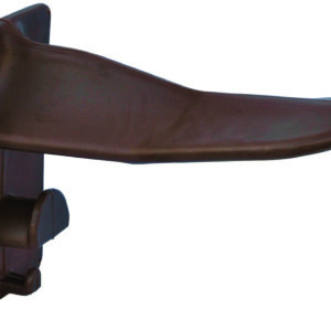 Porte-selle plus chocolat avec porte-brides en résine