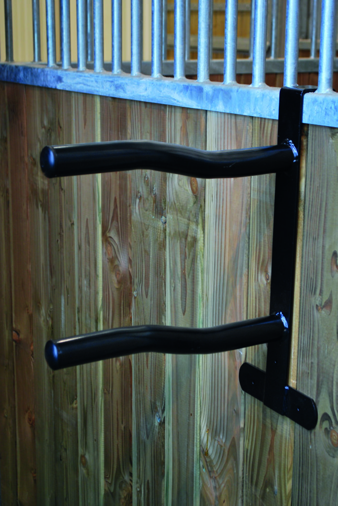 Porte-selle double fixe noir