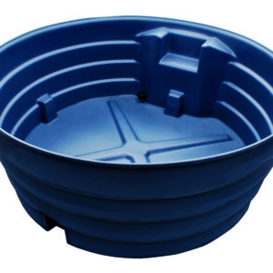 Superbac rebord à cordon 1000 l.