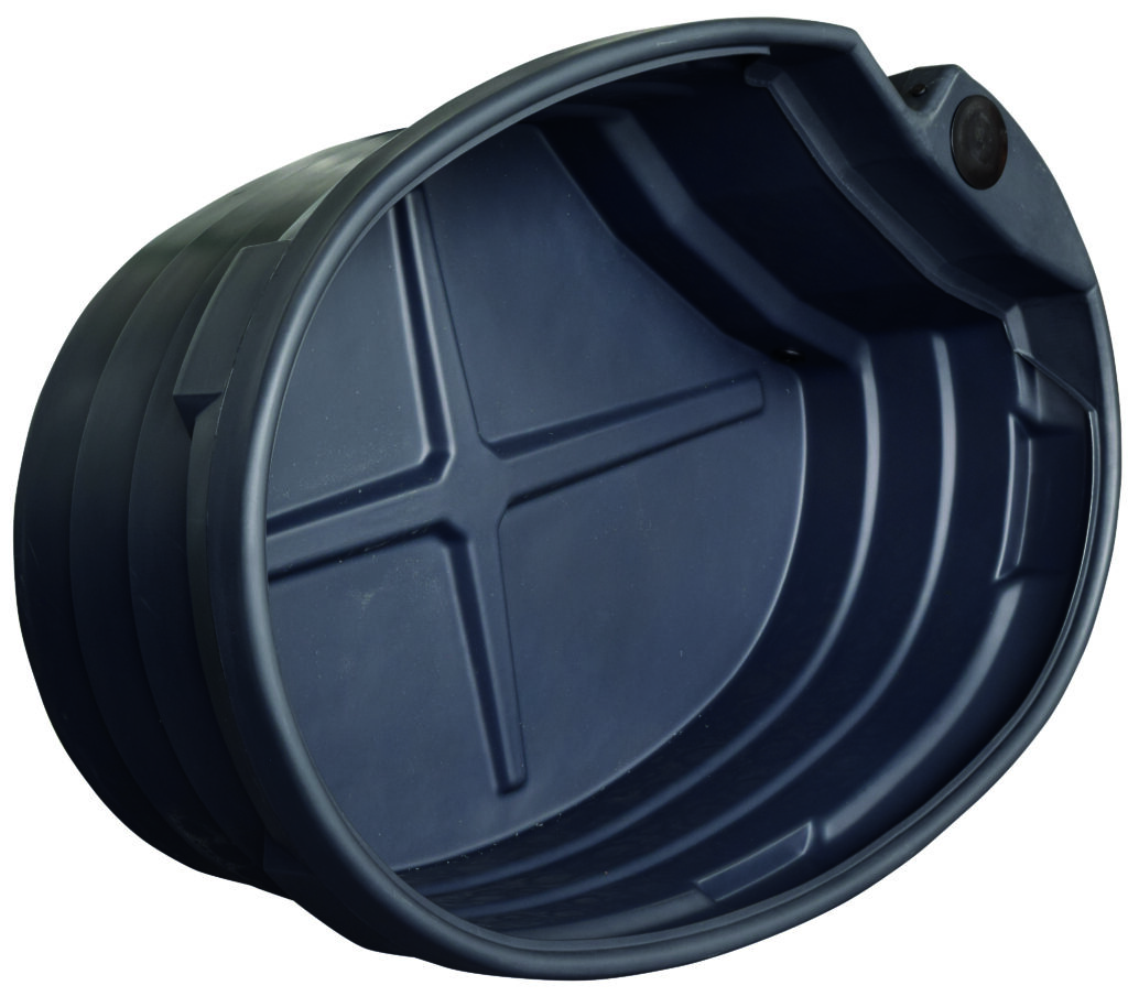 SUPERBAC oval 1000 l. rebord intérieur