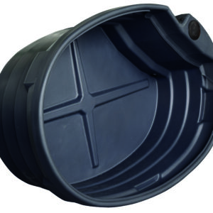 SUPERBAC oval 1000 l. rebord intérieur